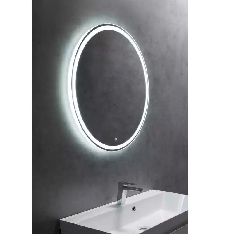 Зеркало BelBagno SPC-RNG 80 с сенсорным выключателем с подсветкой Зеркало BelBagno SPC-RNG 80 с сенсорным выключателем с подсветкой