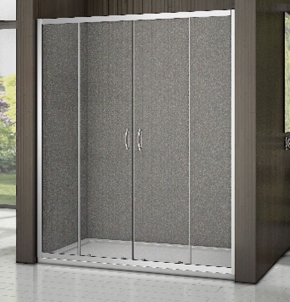 Душевая дверь в нишу Good Door Latte WTW-TD-150-G-WE 150 профиль Белый стекло матовое Душевая дверь в нишу Good Door Latte WTW-TD-150-G-WE 150 профиль Белый стекло матовое