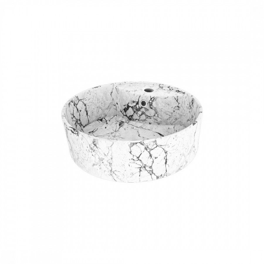 Раковина чаша Maretti EA13NS44-740MR, белый мрамор, артикул EA13NS44-740MR