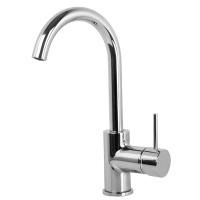 Fima Carlo Frattini Spillo Up Смеситель для раковины, на 1 отв., с донным клапаном, цвет: хром Fima Carlo Frattini Spillo Up Смеситель для раковины, на 1 отв., с донным клапаном, цвет: хром