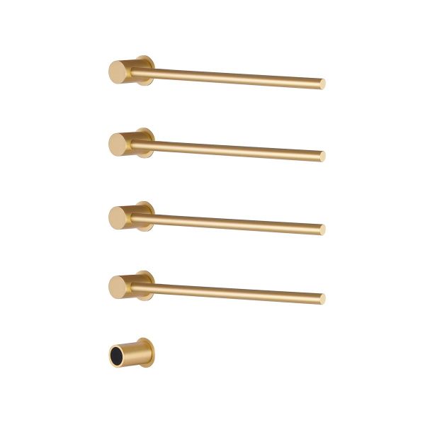 Полотенцесушитель электрический RAGLO R350.52.03 встраиваемый сенсорный с терморегулятором, сатин золотой