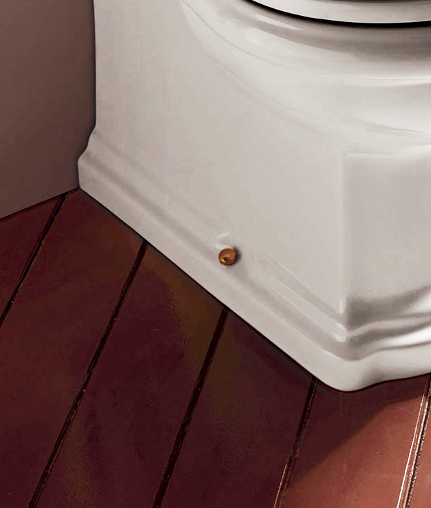 KERASAN Retro Унитаз моноблок слив в стену, цвет белый