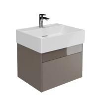 Тумба LOGICA подвесная 2 ящика 60 см, песчаный