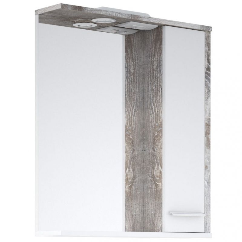 Зеркало-шкаф "Лорена 65/С", антик