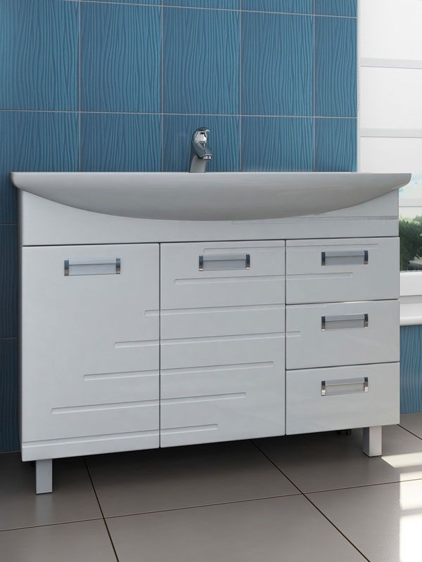 Тумба под раковину Vigo Diana 105 Белая