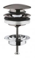 Донный клапан для раковины GROHE, темный графит глянец (65807A00)