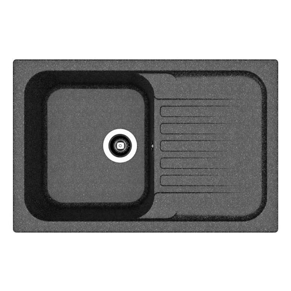 Кухонная мойка Dr. Gans АДЕЛЬ 25.090.C0780.407, черный