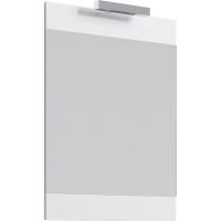 Зеркало Aqwella Бриг 60 Br.02.06/W с подсветкой Белое