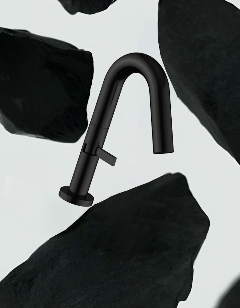 Cмеситель для раковины Knotlor SS-30/BL, черный