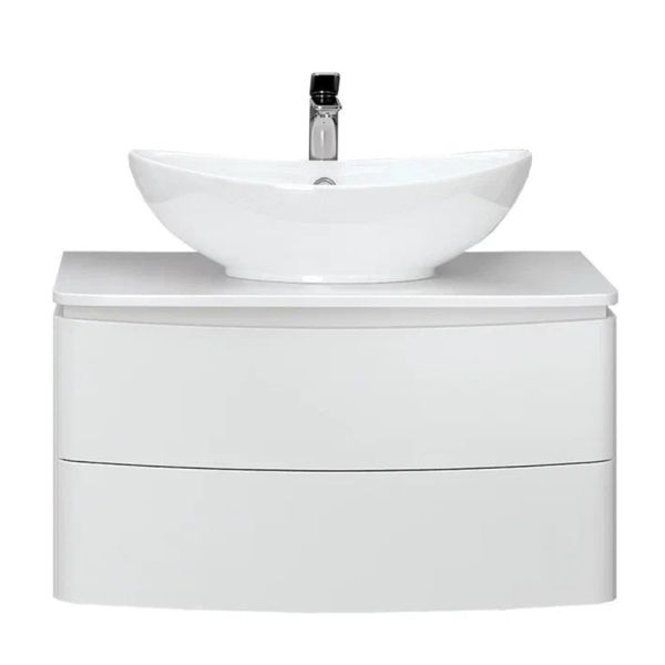 Тумба под раковину подвесная Velvex Luna tp.LUN.80.2Y, 80 см