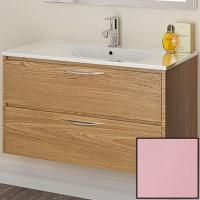 Тумба с раковиной SanVit Мэри-2 120 kmery1202 в цвете Ral подвесная Розовый глянец Тумба с раковиной SanVit Мэри-2 120 kmery1202 в цвете Ral подвесная Розовый глянец