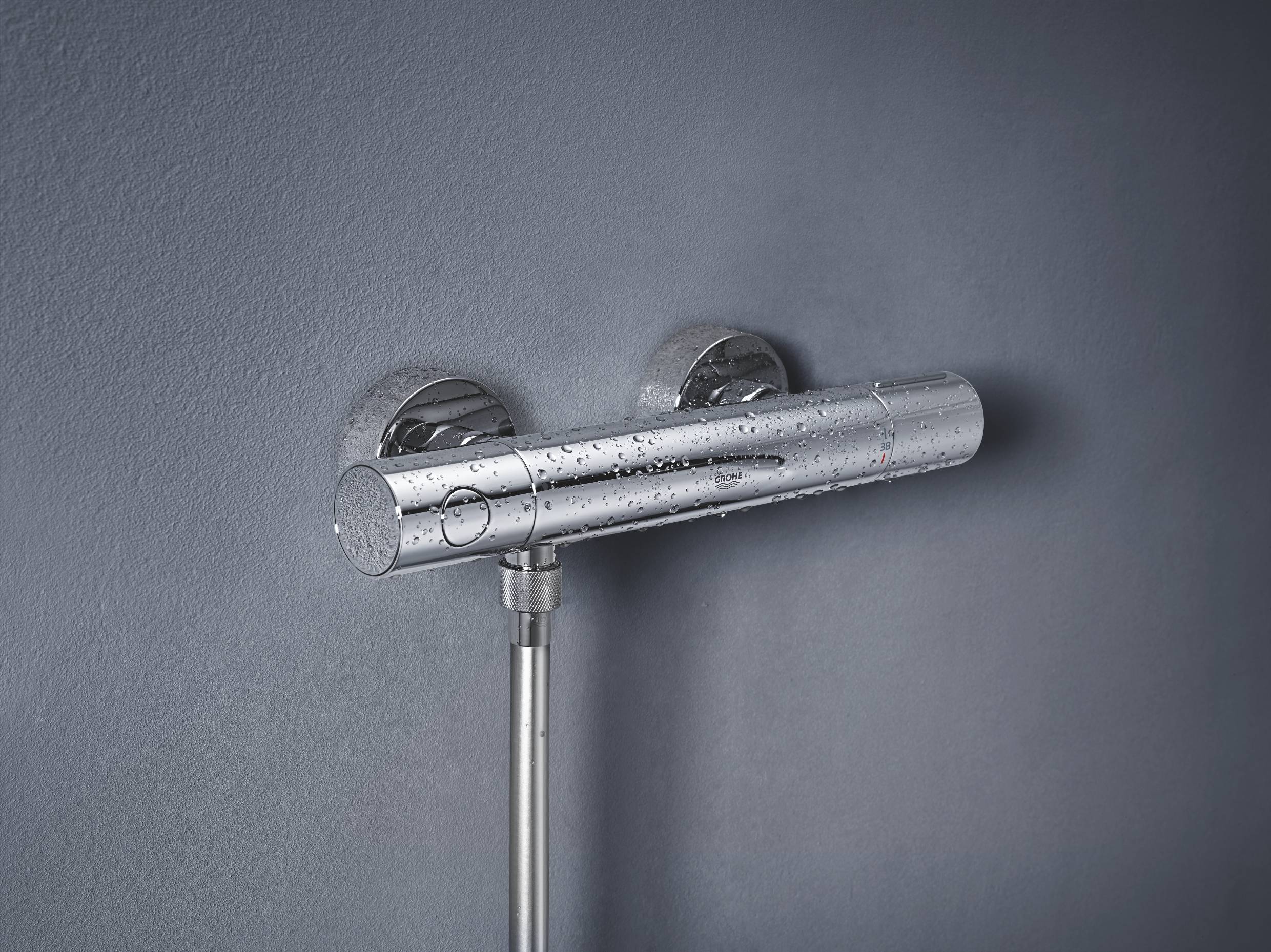 Термостат для душа внешнего монтажа GROHE Precision Get, хром (34773000) Термостат для душа внешнего монтажа GROHE Precision Get, хром (34773000)