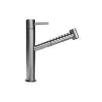 Fantini AF/21 Смеситель для раковины, 1 отв., без донного клапана, излив 213мм, цвет: хром