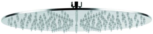 Emmevi, круглая головка для верхнего душа C06650 диаметр 300 мм. Сталь, цвет хром