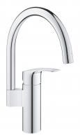 Смеситель для кухни  GROHE EUROSMART 33202003 (хром, L-18,3 H-21), шт Смеситель для кухни  GROHE EUROSMART 33202003 (хром, L-18,3 H-21), шт