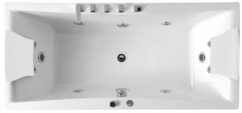 Акриловая ванна Gemy G9076B 177х81 с гидромассажем Акриловая ванна Gemy G9076B 177х81 с гидромассажем