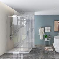 Душевой угол Veconi Rovigo RV-071, 1600х1000х1950, хром, стекло прозрачное