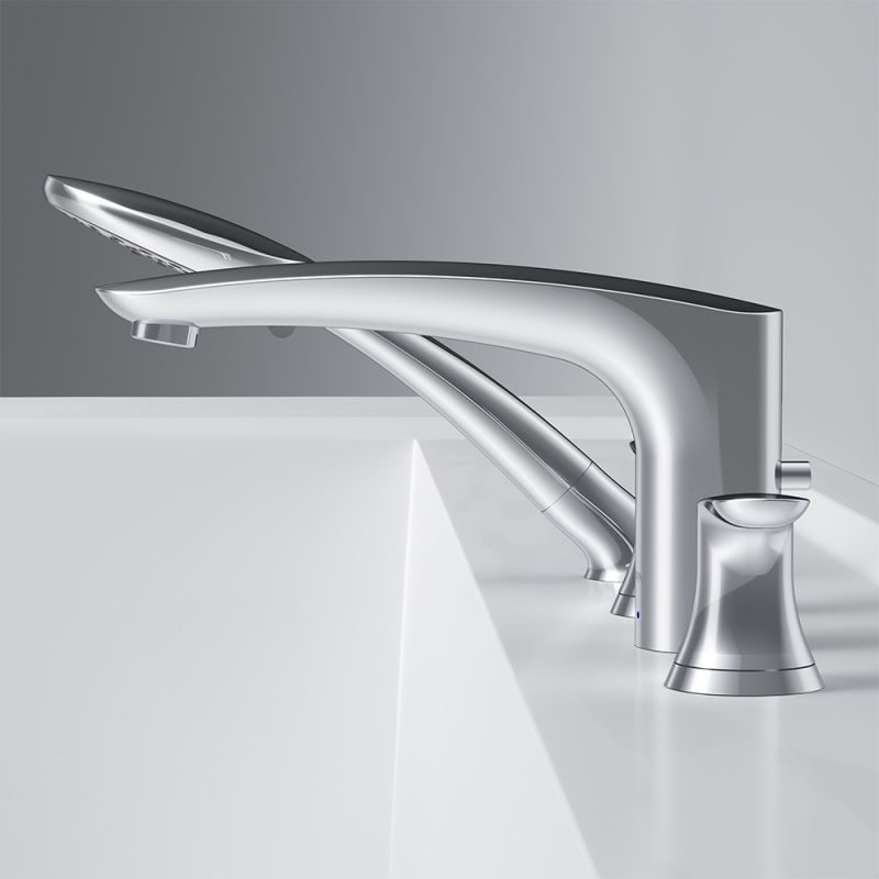 Смеситель на борт ванны AM.PM Like F8001300 Хром Смеситель на борт ванны AM.PM Like F8001300 Хром