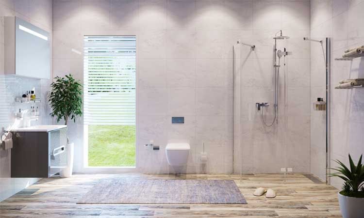 Aller WHITE 10H06LW душ.угол. с левой дверью