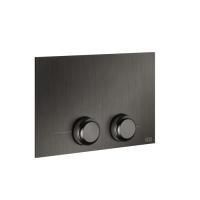 GESSI VENTI20 Клавиша смыва для унитаза двойная, для инсталляций TECE, цвет Black Metal Brushed PVD GESSI VENTI20 Клавиша смыва для унитаза двойная, для инсталляций TECE, цвет Black Metal Brushed PVD
