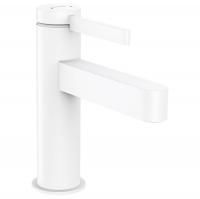 HANSGROHE FINORIS Смеситель для раковины на 1 отверстие, однорычажный, с донным клапаном, цвет белый матовый HANSGROHE FINORIS Смеситель для раковины на 1 отверстие, однорычажный, с донным клапаном, цвет белый матовый
