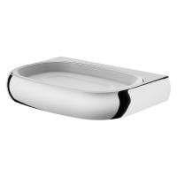 A3034200 Sensation, Стеклянная мыльница с настенным держателем, хром, шт A3034200 Sensation, Стеклянная мыльница с настенным держателем, хром, шт