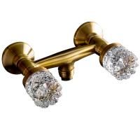 Смеситель для душа CRYSTAL, бронза_Комплект