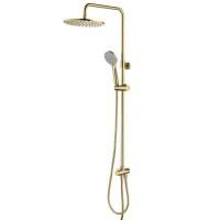 Система для душа наружного монтажа OMNIRES SYSYOSEMITELUXGL (золото)
