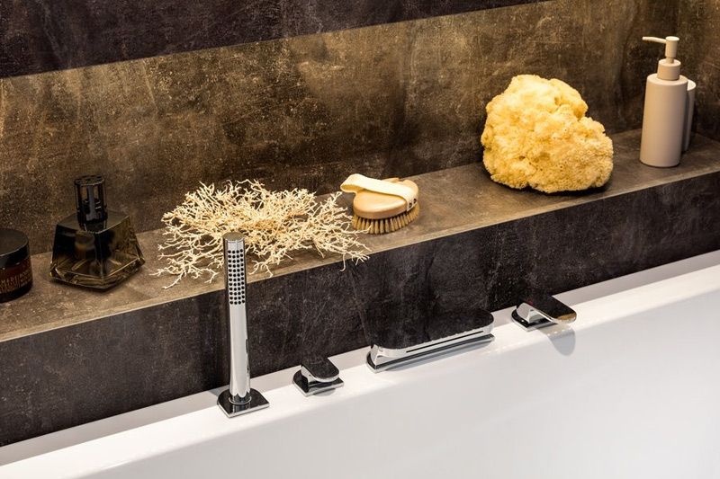 Смеситель для ванны с душем  RAVAK CHROME X070073 (хром, L-6), шт