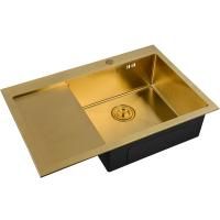 Кухонная мойка ZorG PVD Bronze SZR-7851-R BRONZE Бронза Кухонная мойка ZorG PVD Bronze SZR-7851-R BRONZE Бронза
