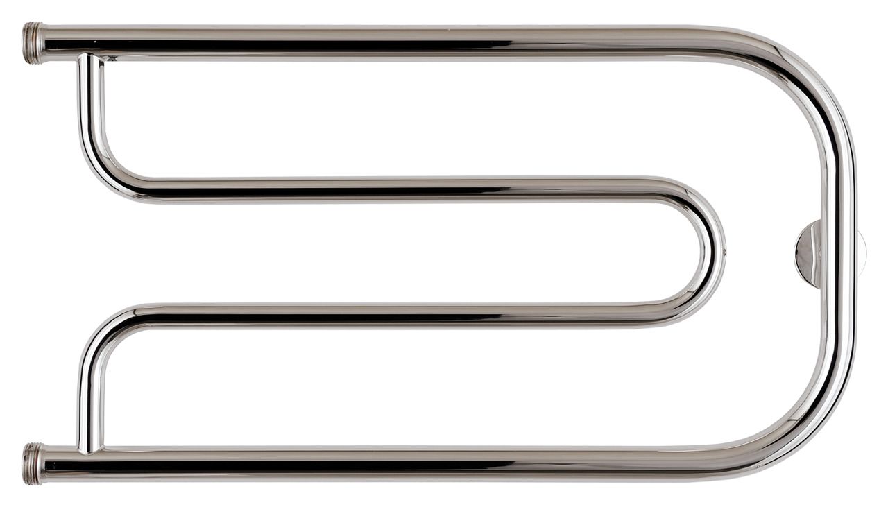 Полотенцесушитель "СТИЛЬЕ" ДУЭТ 320х650 резьба-сгон 1" (Без покрытия)