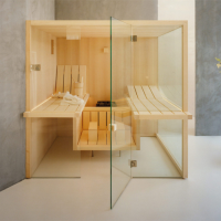 Effegibi Air 60 Сауна 217x162xh213см, отделка: осина термообработанная