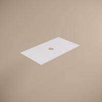 Столешница Allen Brau Activity 80 1.34022.K иск. камень белый