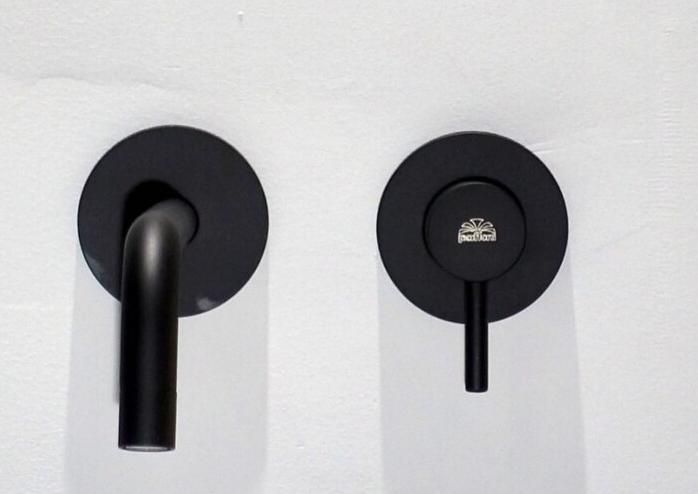 Смеситель для раковины Paffoni Light LIG103NO70 (с внутренней частью)