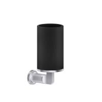 GESSI INCISO Стакан настенный, цвет: черный/finox