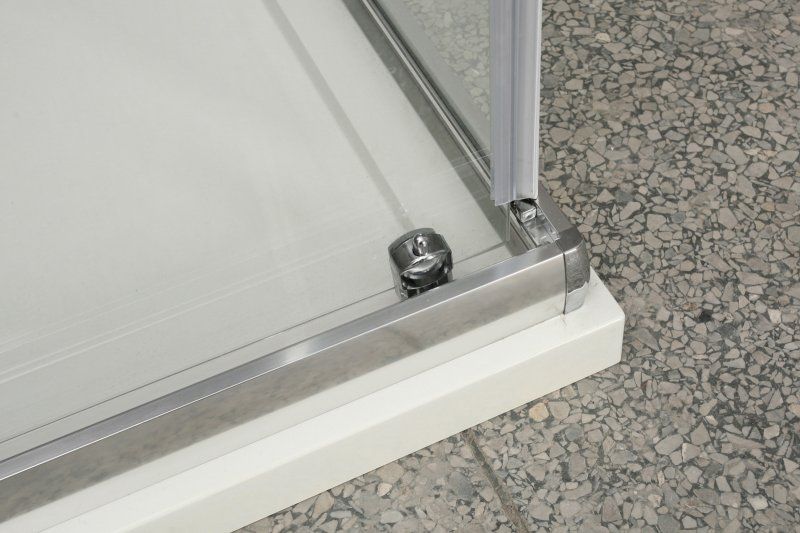 Душевой уголок BelBagno UNIQUE-AH-1-110/125-80-C-Cr