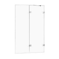 Шторка для ванны NEW TRENDY AVEXA 120 см EXK-1959 R (хром)