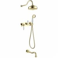 Смеситель для ванны, встроенный Tradizionale Oro