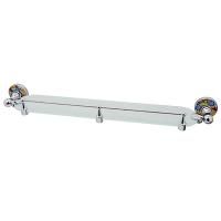 Стеклянная полка WasserKRAFT Diemel K-2244 Хром Стеклянная полка WasserKRAFT Diemel K-2244 Хром