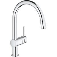 Смеситель для кухни  GROHE MINTA 32918000 (хром, L-21,5 H-21,4), шт Смеситель для кухни  GROHE MINTA 32918000 (хром, L-21,5 H-21,4), шт