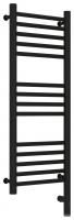 Полотенцесушитель, Сунержа, Богема 3.0, прямая, электрический, ширина, мм-332, глубина, мм-75, высота, мм-924, межосевое расстояние-300, подключение-нижнее справа, электрокомплект-МЭМ, мощность, Вт-300, материал-нержавеющая сталь, цвет-чёрный матовый