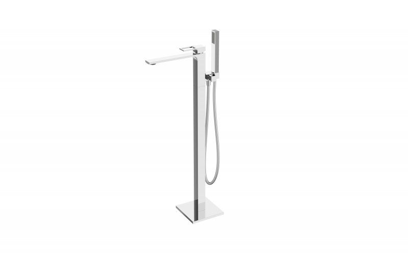 LUCE Напольный смеситель для ванны, золото LUC-FMT-ORO, артикул LUC-FMT-ORO