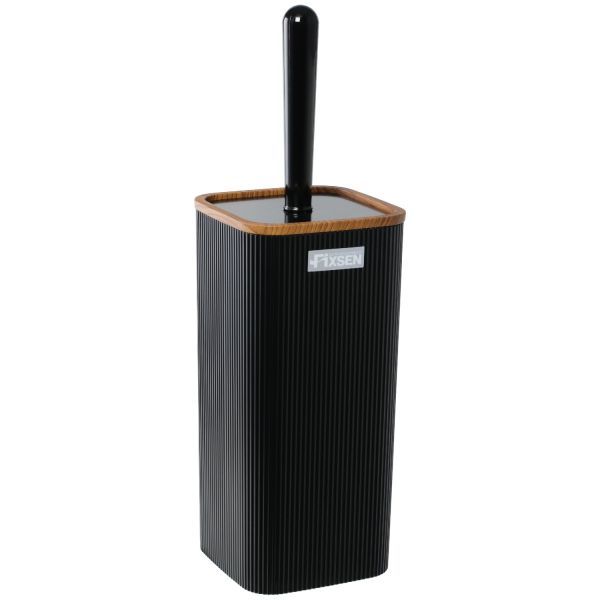 Ершик FIXSEN BLACK WOOD FX-401-5, черный/коричневый