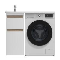 M85AFSX0402WG X-Joy, База под столешницу для стиральной машины, напольная, 40 см, 2 ящика, белый гля M85AFSX0402WG X-Joy, База под столешницу для стиральной машины, напольная, 40 см, 2 ящика, белый гля