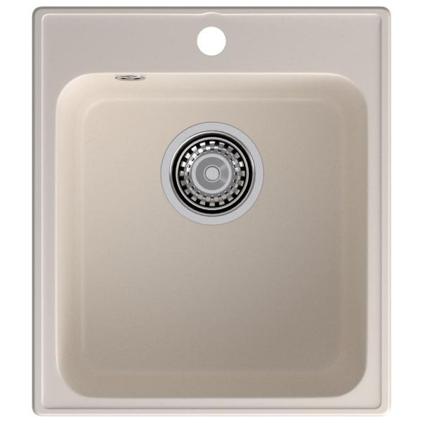 Кухонная мойка GranFest QUARZ 17, белый