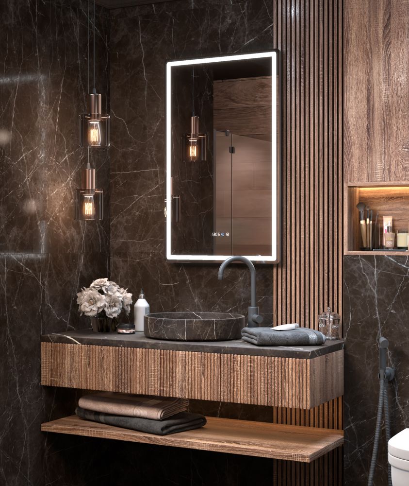 Зеркало VIGO Roberta z.ROB.60.Luxe, 60 см, артикул z.ROB.60.Luxe