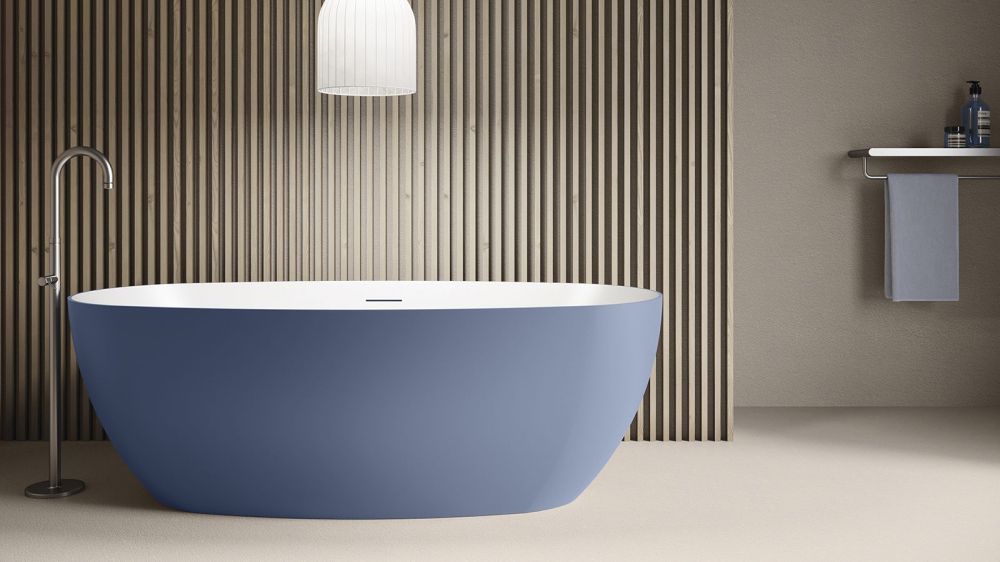 Zenon Como, акриловая ванна овальной формы, 170x80xh58 см, цвет белый матовый, артикул 4000.000.000.000.41046