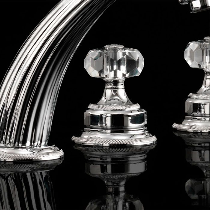 Devon&Devon Excelsior King Смеситель для установки на борт ванны с 5 отверстиями, переключателем и душем. Цвет: хром., артикул EXC-KN150CR