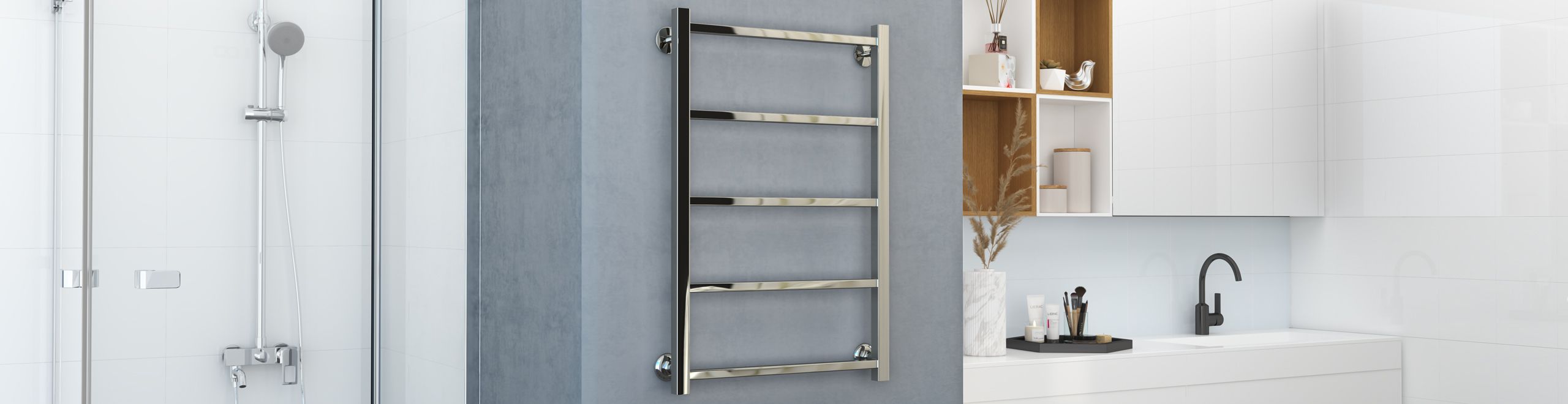 Полотенцесушитель СТИЛЬЕ "Версия-КН" 800х400 (5) П 20х20 (Без покрытия)