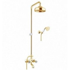 Душевая система Fiore XT SKY (SWAROVSKI®) 17OO0615, золото